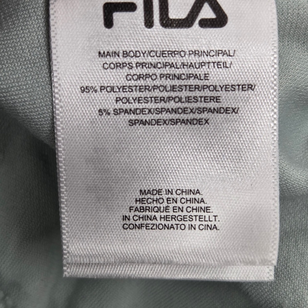 NWT Fila Valery Track Pant Plus Size 2X Sage Green Wide Leg Side Stripe LX23D124 - Picture 6 of 12